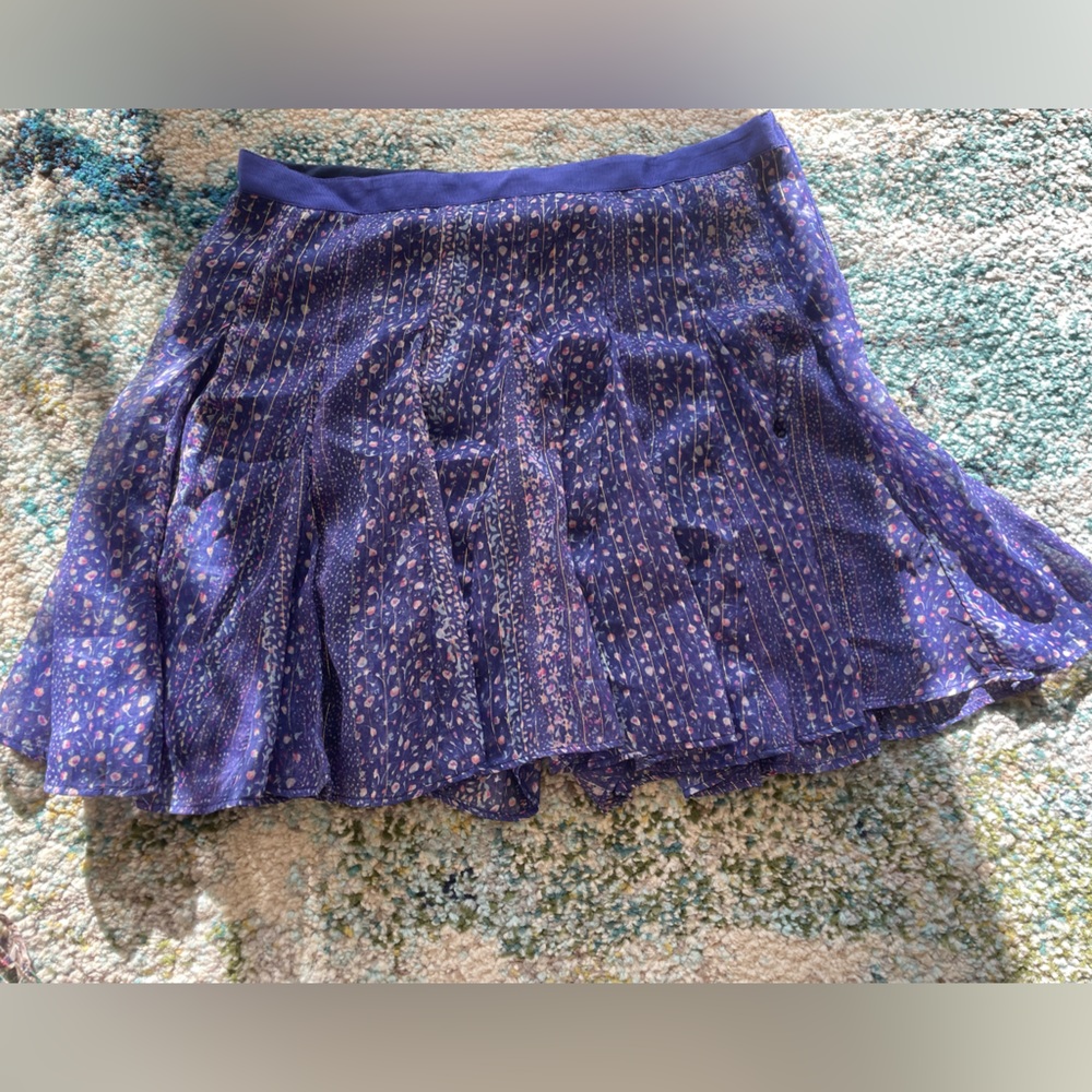 American eagle floral circle skirt